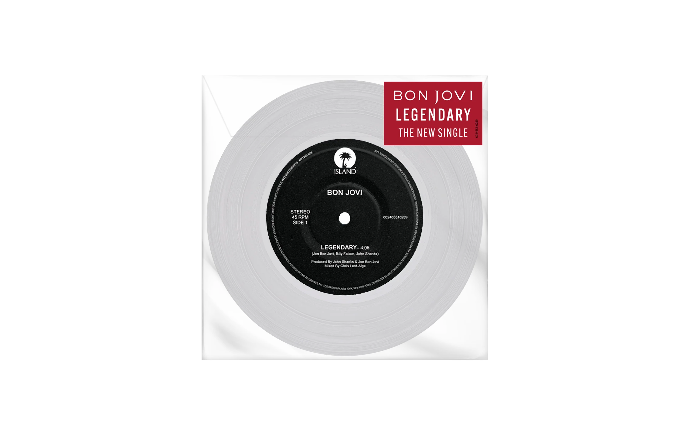 1LP Ocean Waves Vinyl (Limited Edition) + Clear 7" Vinyl + Album T-Shirt in Black - Image 4