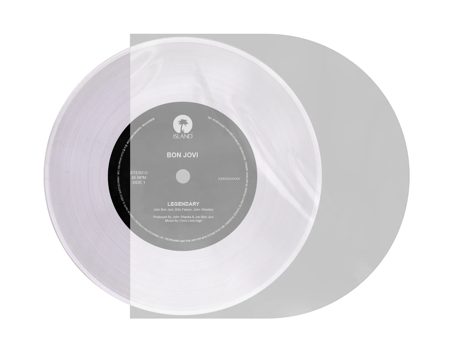 1LP Ocean Waves Vinyl (Limited Edition) + Clear 7" Vinyl + Album T-Shirt In White - Image 4