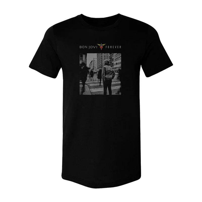 Album Cover Tee in Black - Image 3