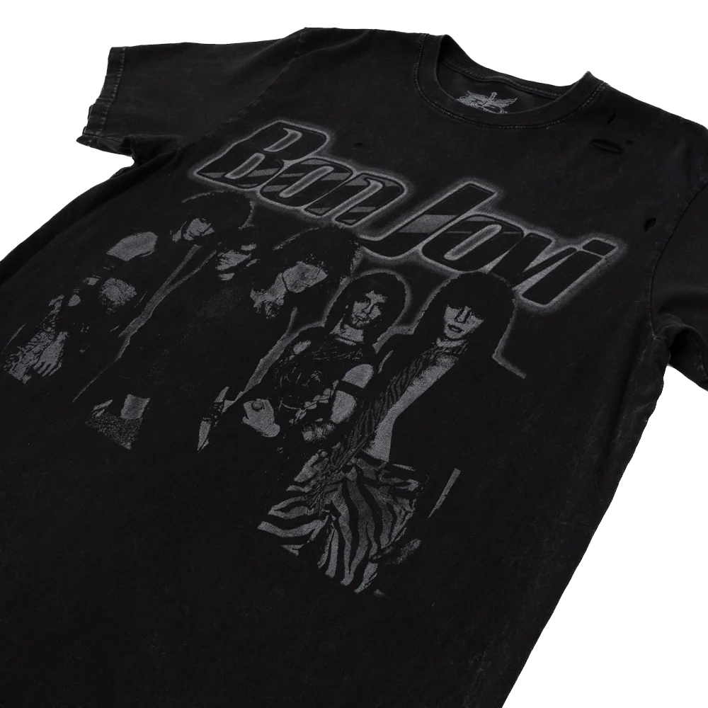 Bon Jovi Distressed T-Shirt - Image 3